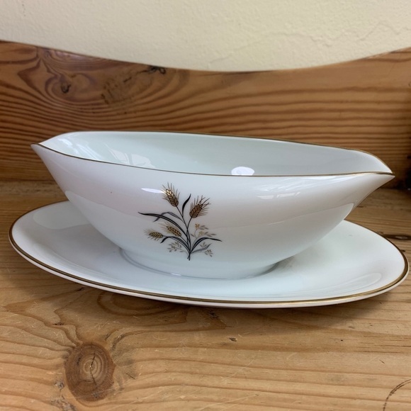 Noritake WHEATCROFT 5852 gravy boat - Picture 1 of 14